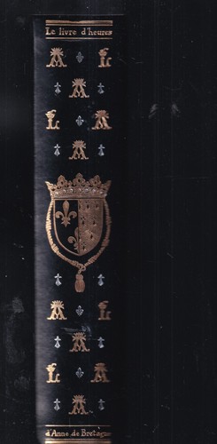 Livre heures anne - le,