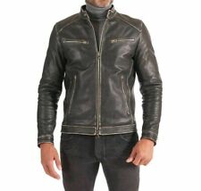 Blouson moto homme cuir