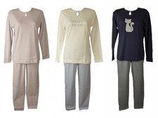 Pyjama femme RAGNO avec col