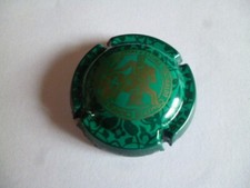 capsule de champagne, TAITTINGER, La  Mamounia, vert et or, N°123,  à saisir