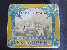 Boîte ! Ancienne ! Métal ! Cigarettes ! Prince de Monaco ! 