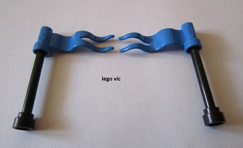 Lego 4495a flag blue - 4495a, left