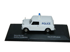 MORRIS MINI VAN POLICE AYSHIRE CONSTABULARY CORGI VANGUARDS 1:43