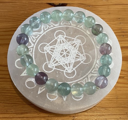 Bracelet pierre fluorite - en,