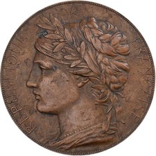 France, Médaille, Exposition Universelle Internationale de 1878, 1878, Bronze