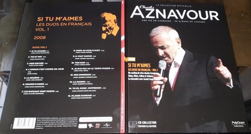 Charles aznavour livre cd - charles,