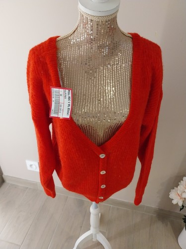 Pull rouge taille l atelier - , m