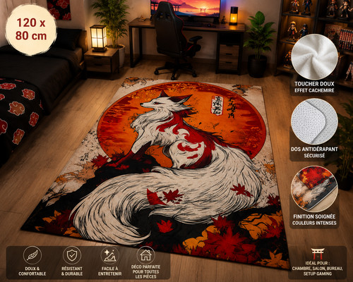 Grand tapis anime japonais