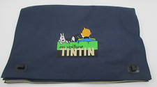 TA1141 ATLAS COLLECTION EN VOITURE TINTIN SAC CARTABLE TOILE BLEU Ref 2118983