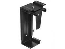 Support d'unité centrale sous bureau charge maximale 10 kg noir/argent MC-713
