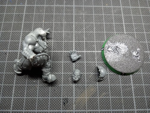 Blood bowl team - bowl, ogre