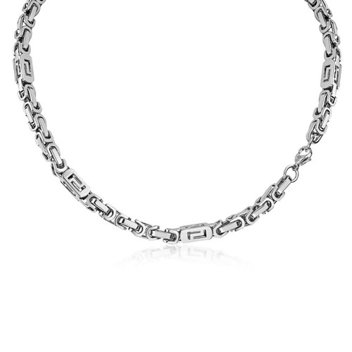 Hommes chaîne argent inox - hommes,