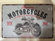 PLAQUE MÉTAL - VINTAGE -