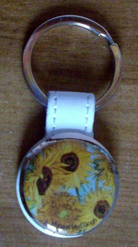 Porte cles tournesols van - porte,