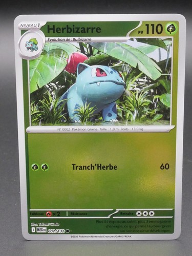 Carte pokémon herbizarre - pokémon,