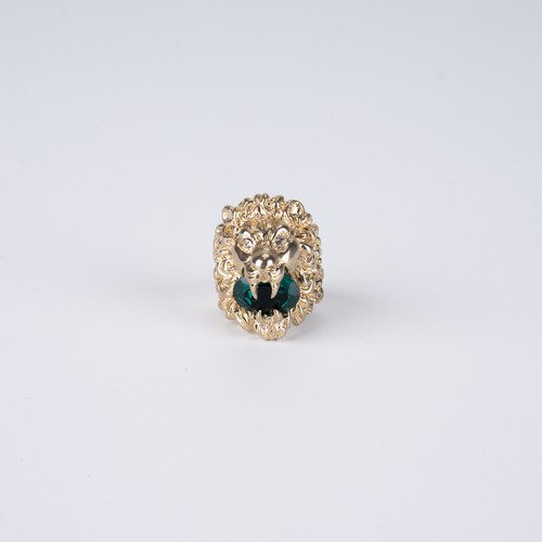 Gucci bague lion - lion, laiton