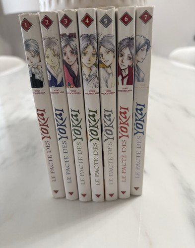 Lot manga pacte des - des, yokai