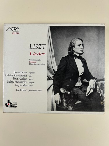 Liszt lieder intégrale - liszt,