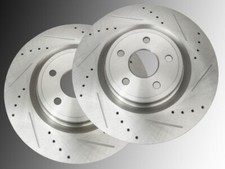 2 Fendus Perforé Disques de