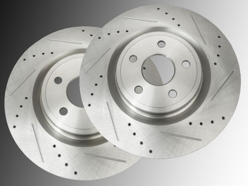 Fendus perforé disques de - perforé,