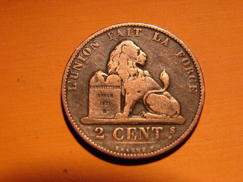 Belgique centimes 1874 - belgique., 2