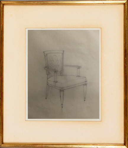 Dessin original mobilier de - dessin,