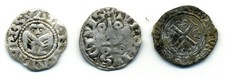 (3400) LOT de 3 MONNAIES FEODALES et ROYALES a IDENTIFIER et a REPERTORIER