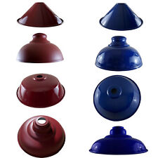 Abat-jour suspendu en métal brillant classique rétro vintage industriel