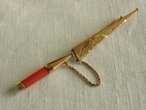 Broche ancienne massif 18k - broche,