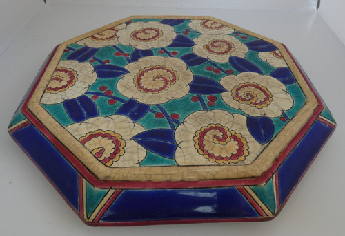 Dessous plat fleurs - de,
