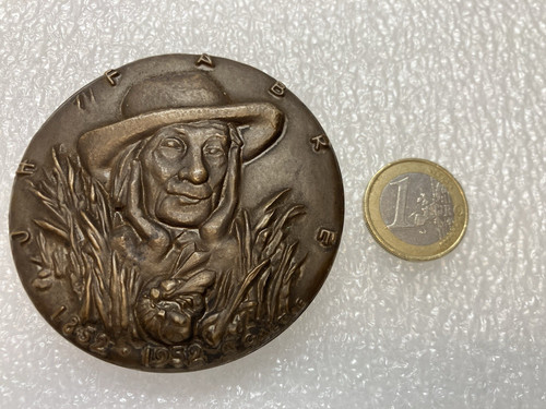Grosse médaille fabre - j.h,