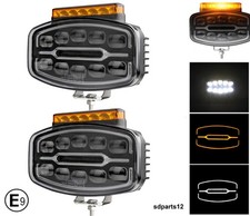 2 Phares de Travail LED 55W