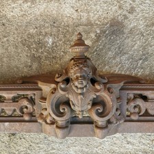 Ancien devant cheminée - devant, de