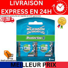 Wilkinson Sword - Protector 3 - Lames de rasoir pour Homme - Pack de 8 lames