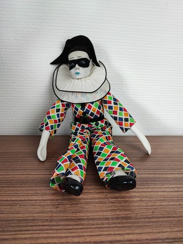 Ancien clown porcelaine - en,