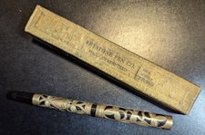 Stylo plume KEYSTONE à habillage plaqué Or 14 Kr, des années 1930, Collection
