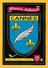 06 CANNES Blason ADHÉSIF Armoiries Etat Neuf - Héraldique - autocollant sticker