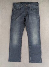 Jean Slim Levi's 513 W34 L34 Marine Zip Fly