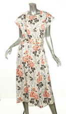 VICTORIA BECKHAM Crepon Print