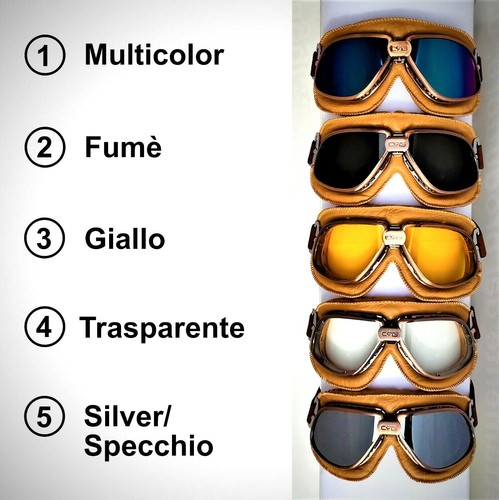 Lunettes vintage moto sc - vintage,
