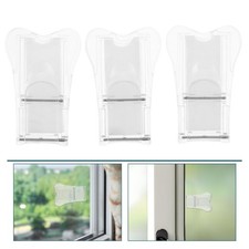 Lot de 4 verrous de sécurité pour fenêtres portes coulissantes - Protection