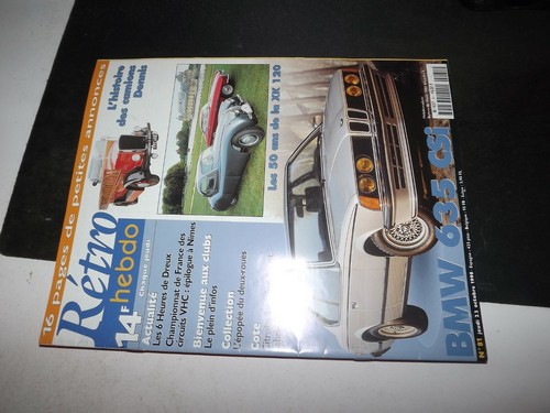 Revue rétro hebdo n - **ma,