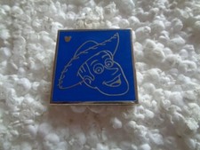 The Toy Story Woody the cowboy Disney signed reverse metal lapel pin