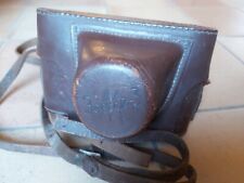 Zorki 3M télémétrique étui cuir rare tbe Ukraine 1954