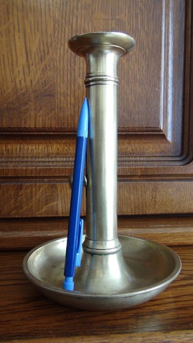 Ancien bougeoir poussoir - ancien, à