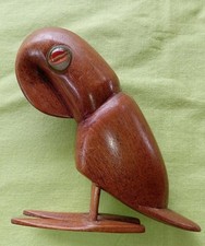 Toucan  - joli sculpture en bois exotique