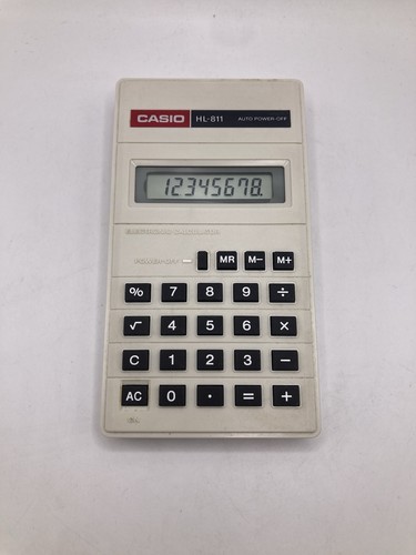 Casio calculatrice vintage - casio,