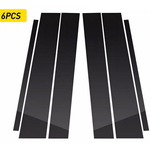 6pcs black pillar - 6pcs,