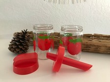 ? Ancien Pot Bocal Bocaux Doseur Henkel Sucrier En Verre Hauteur 16 Cm Vintage