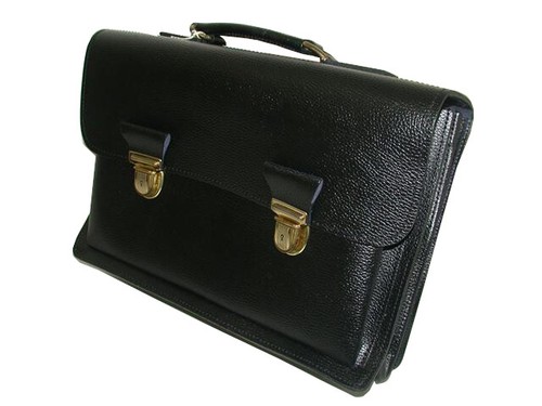Sassi 4010 cuir noir - , mallette